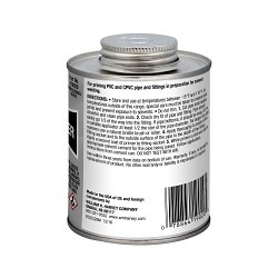 Harvey® 019020-12 Low VOC Professional Grade Primer, For Use With All Classes and Schedules of CPVC, PVC Pipe and Fittings, Clear, 16 oz Container