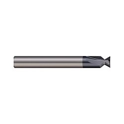 Harvey Tool 990116-C3 Corner Radius Dovetail Cutter, 1/4 in Dia Cutter, 0.312 in W Cutting, 1/4 in Dia Shank Cylindrical Shank, 10 deg Included Angle, 2 in OAL