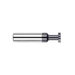 Harvey Tool 43595-C3 Standard Slotting Keyseat Cutter, Shank Connection, 1/8 in Dia Cutter, 0.125 in W Cutting, 1-1/2 in OAL, 1/8 in Dia Shank