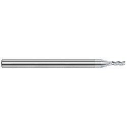 Harvey Tool Harvey Tool 942312-C8 Square End Mill, 3/16 in Cutter Dia, 9/16 in Length of Cut, 3 Flutes, 3/16 in Shank Dia, 2 in Overall Length, Uncoated