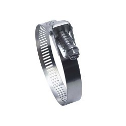 Heritage™ HCQR-442-224-5625 Hose Clamp, 2-1/2 - 14-1/4 in Hose, 2-1/2 in Inside Dia, 14-1/4 in Outside Dia, 200/400 Series Stainless Steel, Plated Carbon Steel Band