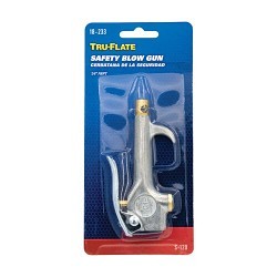 Highline Warren Tru-Flate® 18233 Safety Blow Gun, Bare Tool, 150 psi Working, 5 in Tube Length, 1/4 in FNPT, Steel