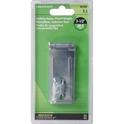 Hillman™ Hardware Essentials 851407 Safety Hasp, 3-1/2 in Length, Steel