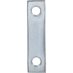 Hillman™ Hardware Essentials 851495 Mending Plate, 2 in Length, 1/2 in Width, Steel, Zinc Plated