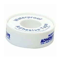 Honeywell 714-023143 First Aid Tape, 5 yd Length, 1/2 in Width, White, Dry Natural Rubber