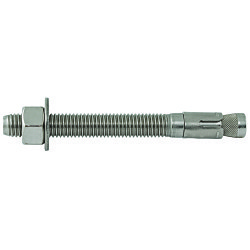 DeWALT® Power-Stud®+ SD4 7334SD4-PWR Wedge Expansion Anchor, 5/8 in Dia, 6 in OAL, 4 in L Thread, 304 Stainless Steel