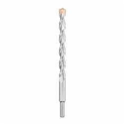 Black+Decker® DW5244 2-Cutter Premium Percussion Masonry Drill Bit, 3/4 in Drill Bit, 1/2 in Round with 3-Flat Shank, 4 in D Cutting, Carbide Cutting Edge, 6 in OAL