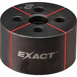 Milwaukee® EXACT™ 49-16-2670 Knockout Die, 2 in Conduit/Pipe, Steel, 10 ga Mild Steel/12 ga Stainless Steel