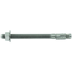 DeWALT® Power-Stud®+ SD4 7316SD4-PWR Wedge Expansion Anchor, 3/8 in Dia, 5 in OAL, 3-5/8 in L Thread, 304 Stainless Steel