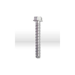 ITW COMMERCIAL CONSTRUCTION LDT-1240 Screw Anchor, 1/2 in Dia, 4 in Overall Length, Hex Washer Head Drive