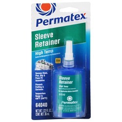 ITW Polymers Adhesives Permatex® 64040 Sleeve Retainer, 36 mL, Bottle, 1.12 Specific Gravity