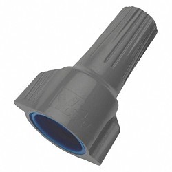 Ideal Clamp Twister® 30-1263J Twist-On Wire Connector, Swept Wing, Live Action/Square Wire, 16-6 AWG Wire, Aluminum/Copper Wire, Thermoplastic Polyester