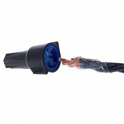 Ideal Clamp Twister® 30-1263J Twist-On Wire Connector, Swept Wing, Live Action/Square Wire, 16-6 AWG Wire, Aluminum/Copper Wire, Thermoplastic Polyester