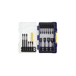 Impact® IWAF1333 Fastener Screwdriving Set, 33 Piece, Steel