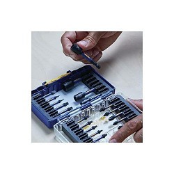 Impact® IWAF1333 Fastener Screwdriving Set, 33 Piece, Steel