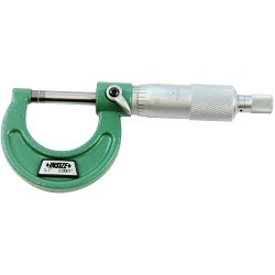 Insize 3203-33A Outside Micrometer Set, 0 to 3 in, Graduations: 0.0001 in, Chrome Plated