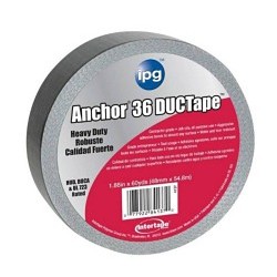 Intertape ipg® 4137 Duct Tape, 60 yd Length, 1.88 in Width, 11 mil Thickness, Silver