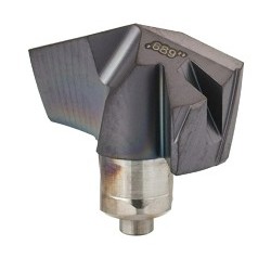 Iscar Iscar 5509622 Replaceable Tip Drill, 0.6890 in Dia, 140 deg Included Angle, Manufacturer's Grade: IC908, TiAlN Coated