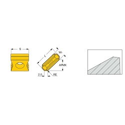 Iscar Iscar LNMT 150608 Milling Insert, Manufacturer's Grade: IC928