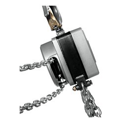 JET® 133310 AL100 Aluminum Hand Manual Chain Hoist, 3 ton Load, 10 ft H Lifting, 18-1/2 in Min Between Hooks, 1-7/16 in Hook Opening, 76 lb Rated