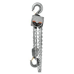 JET® 133530 AL100 Aluminum Hand Manual Chain Hoist, 5 ton Load, 30 ft H Lifting, 22-13/16 in Min Between Hooks, 1-9/16 in Hook Opening, 82 lb Rated