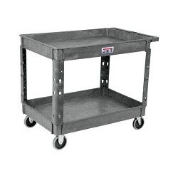 JPW Industries JET® 141014 Utility Cart, 41 in Overall Length, 26 in Overall Width, 33-1/2 in Overall Height, 550 lb