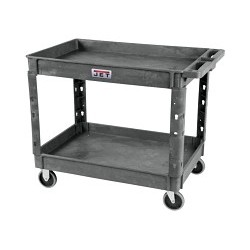 JPW Industries JET® 141014 Utility Cart, 41 in Overall Length, 26 in Overall Width, 33-1/2 in Overall Height, 550 lb