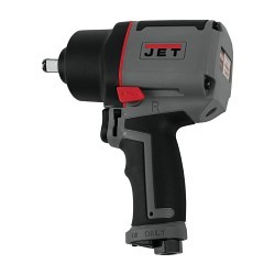 JET® 505126 Impact Wrench, 1/2 in Drive, 140 to 680 lb Torque, 5.4 cfm Air Flow, 6.85 in L OAL