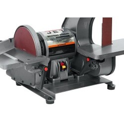 JPW Industries JET® 577004 Belt & Disc Sander, Bare Tool, 42 in Belt Length, 2 in Belt Width, 8 in Wheel Dia, 3/4 hp