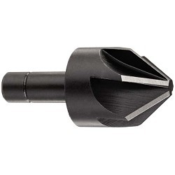 KEO Cutters KEO 55027 Countersink, 5/8 in Body Dia, 1/4 in Shank Dia, 6 Flutes, 82 deg Included Angle, High Speed Steel