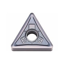 KYOCERA KYOCERA TLH58651 Turning Insert, TNMG Insert, 2204 Insert, Triangle Shape, Negative Rake, Carbide, Manufacturer's Grade: PR005S