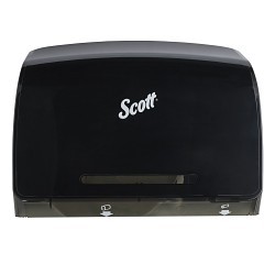 Kimberly-Clark Professional™ Scott® Essential 01510 Bathroom Tissue Dispenser, High Capacity, 1 Roll, 14-1/4 in Overall Length, Wall Mount, ABS Plastic