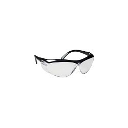 Kimberly-Clark Professional KleenGuard™ 14478 Safety Glasses, Anti-Fog Lens Coating, Clear Lens, Half, Wraparound, Black Frame, Polycarbonate Frame, Polycarbonate Lens, Universal