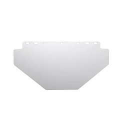 Kimberly-Clark Professional™ Jackson Safety 29062 Hard Hat Face Shield, Window, For Use With: Mfr. No. 29077; Any Jackson Safety Head Gear, Clear Visor, Polycarbonate Visor, 8 in Visor Height, 15-1/2 in Visor Width, 0.04 in Visor Thickness