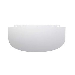 Kimberly-Clark Professional™ Jackson Safety 29062 Hard Hat Face Shield, Window, For Use With: Mfr. No. 29077; Any Jackson Safety Head Gear, Clear Visor, Polycarbonate Visor, 8 in Visor Height, 15-1/2 in Visor Width, 0.04 in Visor Thickness