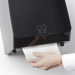 Kimberly-Clark Professional™ 35609 Towel Dispenser, Automatic, 16.4 in Overall Length, Wall Mount, Plastic, Stainless