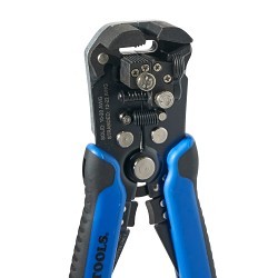 Klein® 11061 Self-Adjusting Wire Stripper/Cutter, 10-20 AWG Solid, 12-22 AWG Stranded