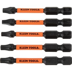 Klein® 33801 Driver Bit Set, 40 Pieces, S2 Tool Steel