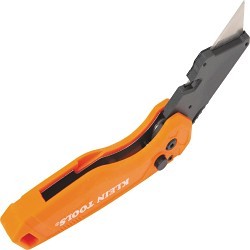 Klein® 44302 Folding Utility Knife, Steel Blade, 1 Blades Included, 6.9 in OAL