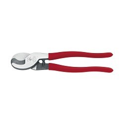 Klein® 63050 Cable Cutter, 4/0, 2/0, 9.39 in Overall Length, Forged steel Jaw, Aluminum, Soft Copper Material Application, No Insulated