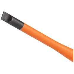 Klein® 6924INS Slim-Tip Screwdriver, 1/4 in Cabinet Point, 8.31 in OAL, Rubber Handle, ASTM F-1505-16, IEC 60900:2018
