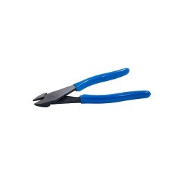 Klein® D2000-28 Diagonal Cutting Plier, 0.83 in L x 1.25 in W x 0.49 in THK Jaw, 7.98 in Overall Length, Diagonal/High Leverage Cut Type, Steel Jaw, No Insulated