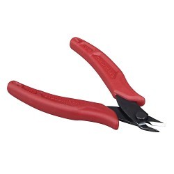 Klein® D2755 Diagonal Cutting Plier, 0.2 in Nominal Capacity, 0.45 in L x 0.26 in W x 0.09 in THK Jaw, 5.05 in Overall Length, Flush Cut Type, Steel Jaw, No Insulated