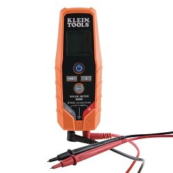 Klein® ET250 Voltage/Continuity Tester, 2 - 600 VAC/VDC Supply, Digital Lcd