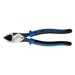 Klein® Journeyman™ J2000-59 2000 Angled Head Heavy Duty Cutting Plier, 9/32 in Nominal, 1.25 in L x 1.203 in W x 0.625 in THK Jaw Steel Jaw, 9 in OAL