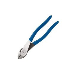 Klein® Klein D2000-48 Cutting Plier, 1.375 in Nominal Capacity, 0.813 in LG x 1.25 in WD x 0.46 in THK Jaw, 8-1/16 in Overall Length, Standard Cut Type, Steel Jaw, No