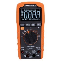 Klein® MM720 Digital Multimeter, 1000 VAC/DC, 10 A, 60 Mohm, LCD