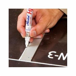 LA-CO® Markal® 096964 Liquid Paint Marker, 1/8, 1/8 in Tip, Medium Bullet, Fiber Tip, Orange