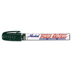 LA-CO® Markal® 434-96826 Liquid Paint Marker, 1/8 in Tip, Medium, Green