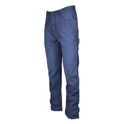 LAPCO FR™ P-INDFC11 32X30 Comfort Flex Jean, Male, 32 in Waist, Blue, 69% Cotton - 30% Modacrylic - 1% Elastane, 30 in